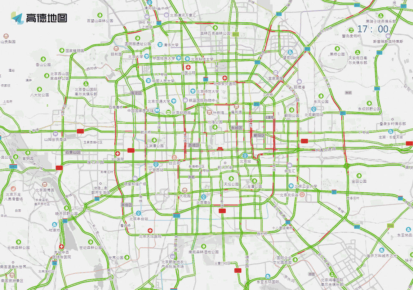 開學(xué)后早高峰交通預(yù)測(cè)_北京大型活動(dòng)交通疏導(dǎo)_出行提示