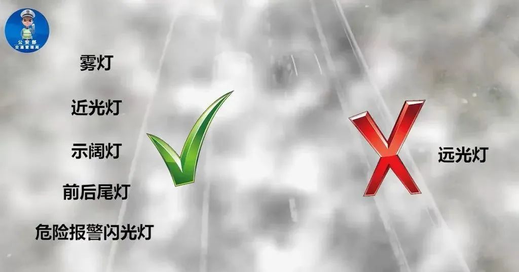 出行提示_團霧天氣應急處理_高速公路團霧安全駕駛