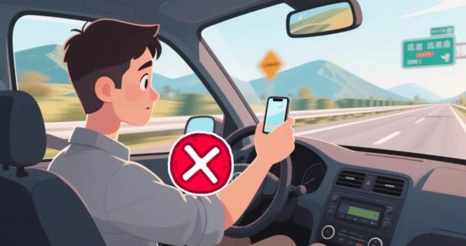 出行提示_開車時接打電話的危害_分心駕駛危害與預防