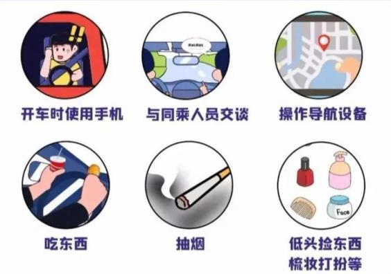 避免開(kāi)車看手機(jī)事故_出行提示_分心駕駛危害與預(yù)防