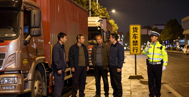 貨車(chē)導(dǎo)航使用指南_禁行_荊州交警貨車(chē)禁行整治