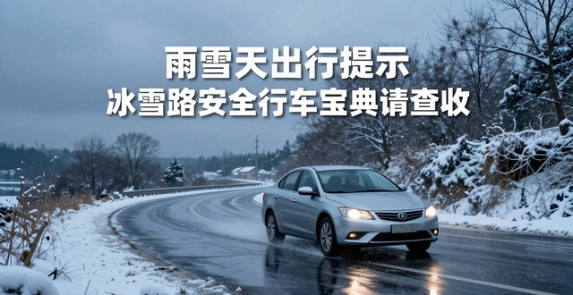 雪天安全行車(chē)指南_冰雪路面駕駛技巧_出行提示