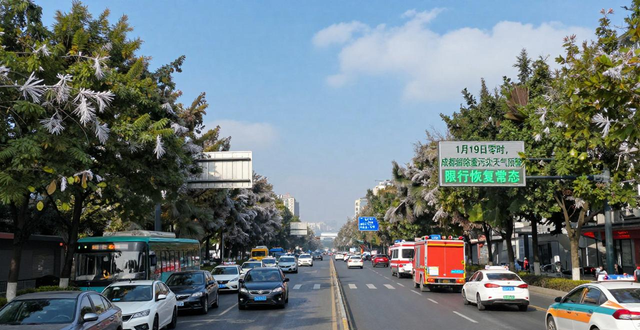 成都解除重污染天氣預(yù)警_限行_成都機動車尾號限行恢復(fù)