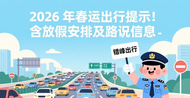 春運出行安全指南_2026年春運漳州交警安全提示_出行提示