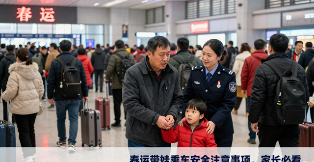 帶娃乘車安全注意事項(xiàng)_春運(yùn)帶孩子出行安全_出行提示