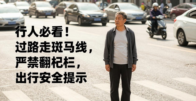 遵守交通規(guī)則出行安全_出行提示_行人過馬路安全提醒