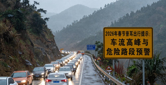 普洱春節(jié)危險路段查詢_出行提示_2026年春節(jié)普洱車流高峰預(yù)警