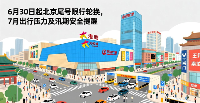 北京尾號(hào)限行輪換_限行_暑期交通出行指南